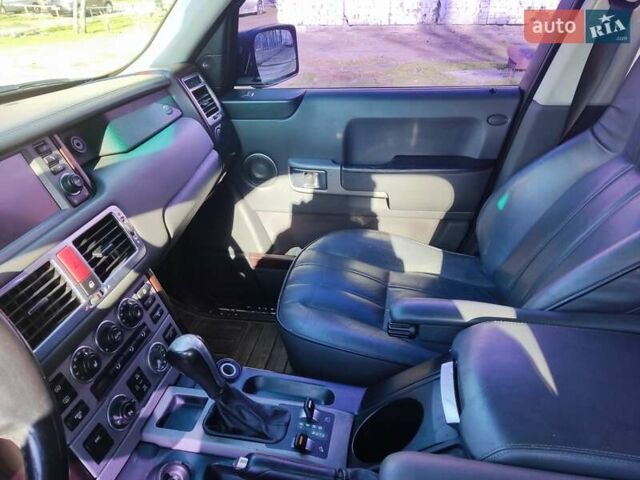 Синий Ленд Ровер Рендж Ровер, объемом двигателя 4.4 л и пробегом 368 тыс. км за 7900 $, фото 10 на Automoto.ua