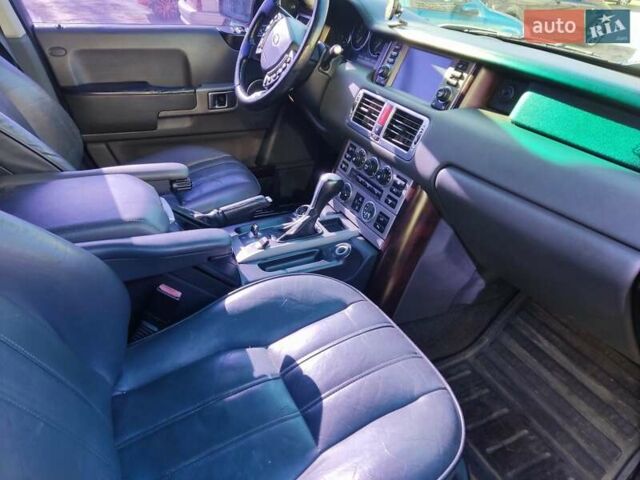 Синий Ленд Ровер Рендж Ровер, объемом двигателя 4.4 л и пробегом 368 тыс. км за 7900 $, фото 7 на Automoto.ua