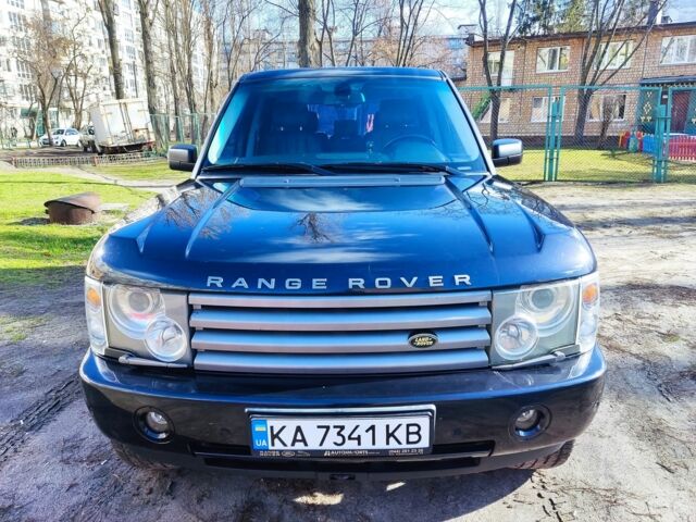 Ленд Ровер Рендж Ровер 2004 в Киеве на Automoto.ua Синий Ленд Ровер Рендж Ровер, объемом двигателя 4.4 л и пробегом 368 тыс. км за 7900 $, фото 10 на Automoto.ua