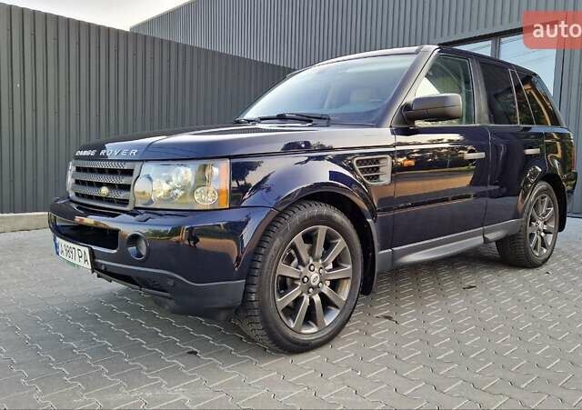 Синий Ленд Ровер Рендж Ровер, объемом двигателя 4.4 л и пробегом 175 тыс. км за 9300 $, фото 3 на Automoto.ua