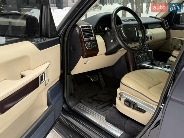 Синий Ленд Ровер Рендж Ровер, объемом двигателя 4.2 л и пробегом 200 тыс. км за 9500 $, фото 20 на Automoto.ua