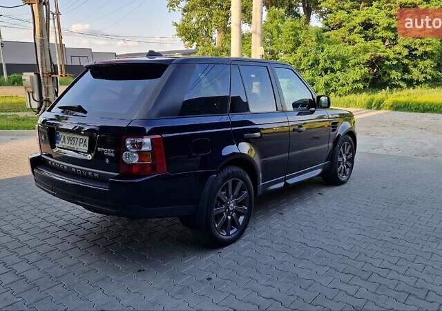 Синий Ленд Ровер Рендж Ровер, объемом двигателя 4.4 л и пробегом 175 тыс. км за 9300 $, фото 6 на Automoto.ua
