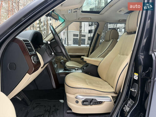 Синий Ленд Ровер Рендж Ровер, объемом двигателя 4.2 л и пробегом 200 тыс. км за 9500 $, фото 18 на Automoto.ua