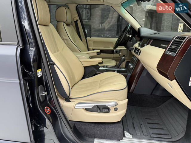 Синий Ленд Ровер Рендж Ровер, объемом двигателя 4.2 л и пробегом 200 тыс. км за 9500 $, фото 22 на Automoto.ua