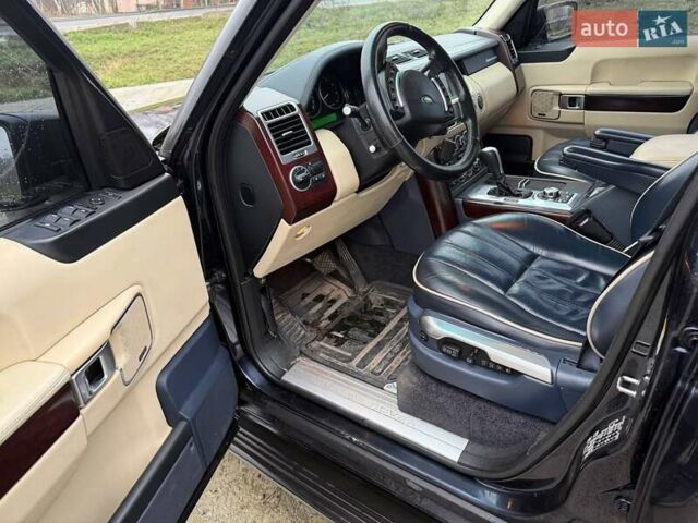 Синій Ленд Ровер Рендж Ровер, об'ємом двигуна 4.39 л та пробігом 224 тис. км за 10500 $, фото 8 на Automoto.ua