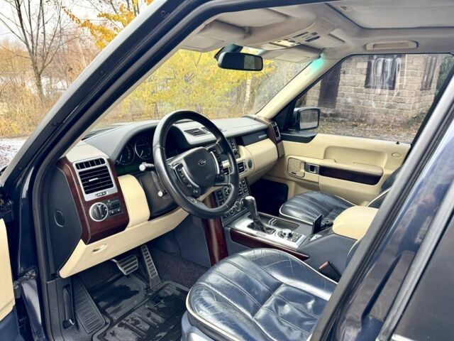 Синий Ленд Ровер Рендж Ровер, объемом двигателя 4.2 л и пробегом 309 тыс. км за 11990 $, фото 10 на Automoto.ua