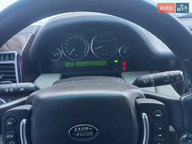 Синий Ленд Ровер Рендж Ровер, объемом двигателя 4.2 л и пробегом 249 тыс. км за 12999 $, фото 10 на Automoto.ua