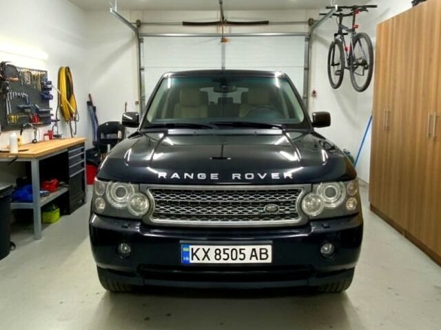 Синий Ленд Ровер Рендж Ровер, объемом двигателя 4.2 л и пробегом 242 тыс. км за 12000 $, фото 1 на Automoto.ua