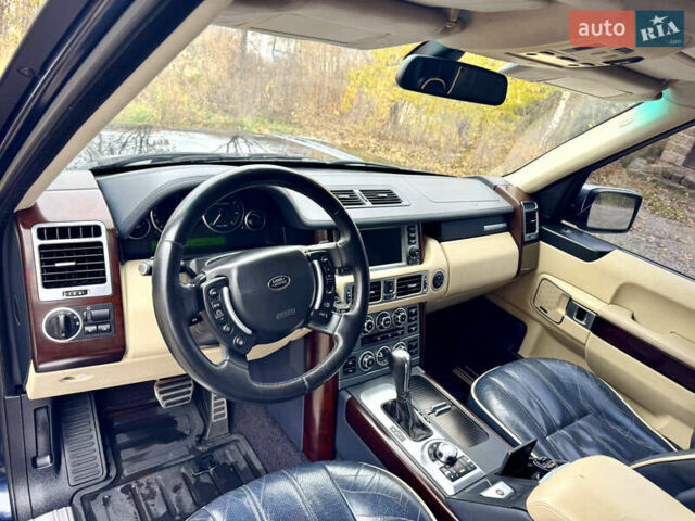 Синий Ленд Ровер Рендж Ровер, объемом двигателя 4.2 л и пробегом 309 тыс. км за 11990 $, фото 16 на Automoto.ua