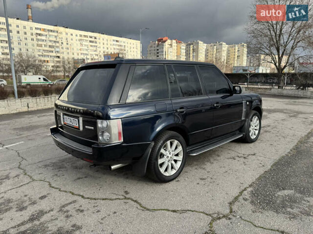 Синий Ленд Ровер Рендж Ровер, объемом двигателя 4.2 л и пробегом 300 тыс. км за 11000 $, фото 13 на Automoto.ua