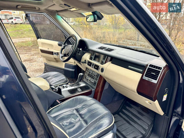 Синий Ленд Ровер Рендж Ровер, объемом двигателя 4.2 л и пробегом 309 тыс. км за 11990 $, фото 29 на Automoto.ua