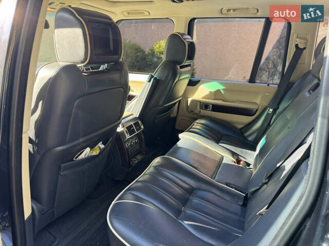 Синий Ленд Ровер Рендж Ровер, объемом двигателя 4.2 л и пробегом 249 тыс. км за 12999 $, фото 13 на Automoto.ua