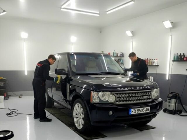 Синий Ленд Ровер Рендж Ровер, объемом двигателя 4.2 л и пробегом 242 тыс. км за 12000 $, фото 4 на Automoto.ua