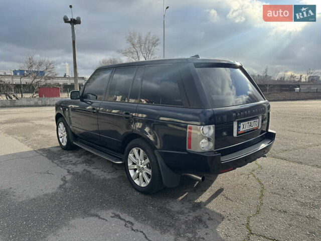 Синий Ленд Ровер Рендж Ровер, объемом двигателя 4.2 л и пробегом 300 тыс. км за 11000 $, фото 9 на Automoto.ua