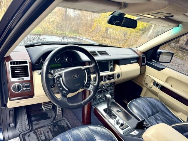 Синий Ленд Ровер Рендж Ровер, объемом двигателя 4.2 л и пробегом 309 тыс. км за 11490 $, фото 11 на Automoto.ua