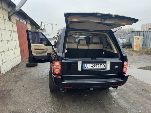 Синий Ленд Ровер Рендж Ровер, объемом двигателя 5 л и пробегом 180 тыс. км за 16000 $, фото 12 на Automoto.ua