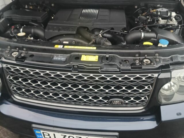 Синий Ленд Ровер Рендж Ровер, объемом двигателя 4.4 л и пробегом 308 тыс. км за 441 $, фото 6 на Automoto.ua