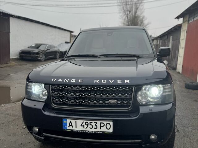 Синий Ленд Ровер Рендж Ровер, объемом двигателя 5 л и пробегом 180 тыс. км за 16000 $, фото 1 на Automoto.ua