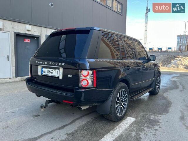 Синій Ленд Ровер Рендж Ровер, об'ємом двигуна 5 л та пробігом 194 тис. км за 13300 $, фото 6 на Automoto.ua