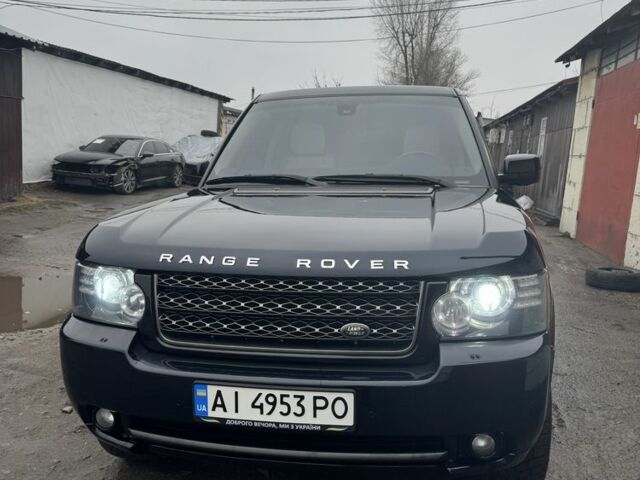 Синий Ленд Ровер Рендж Ровер, объемом двигателя 5 л и пробегом 180 тыс. км за 16000 $, фото 3 на Automoto.ua