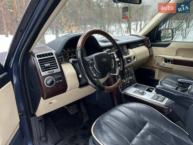 Синій Ленд Ровер Рендж Ровер, об'ємом двигуна 4.37 л та пробігом 176 тис. км за 20999 $, фото 30 на Automoto.ua