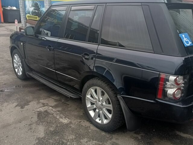 Синий Ленд Ровер Рендж Ровер, объемом двигателя 4.4 л и пробегом 308 тыс. км за 441 $, фото 1 на Automoto.ua