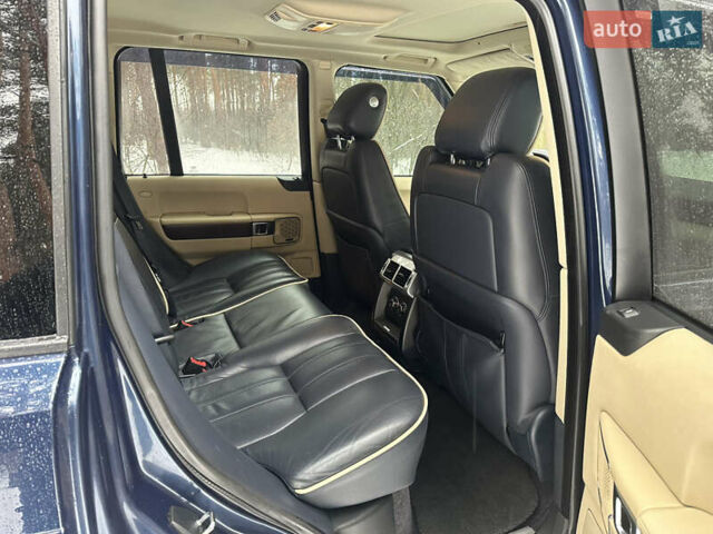 Синій Ленд Ровер Рендж Ровер, об'ємом двигуна 4.37 л та пробігом 176 тис. км за 20999 $, фото 38 на Automoto.ua