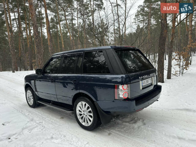 Синій Ленд Ровер Рендж Ровер, об'ємом двигуна 4.37 л та пробігом 176 тис. км за 20999 $, фото 14 на Automoto.ua