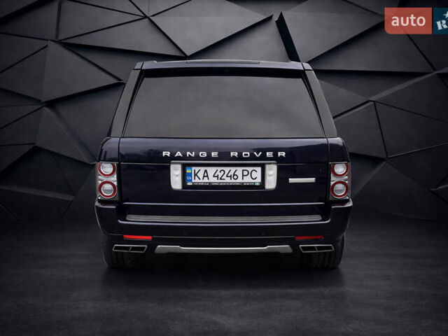 Синий Ленд Ровер Рендж Ровер, объемом двигателя 4.37 л и пробегом 190 тыс. км за 23000 $, фото 3 на Automoto.ua