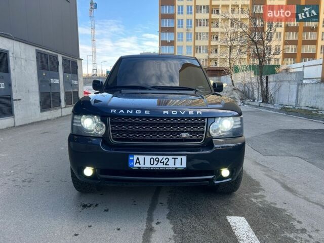Синій Ленд Ровер Рендж Ровер, об'ємом двигуна 5 л та пробігом 194 тис. км за 13300 $, фото 1 на Automoto.ua