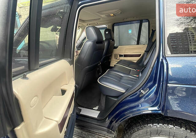 Синій Ленд Ровер Рендж Ровер, об'ємом двигуна 4.37 л та пробігом 176 тис. км за 20999 $, фото 41 на Automoto.ua