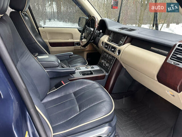 Синій Ленд Ровер Рендж Ровер, об'ємом двигуна 4.37 л та пробігом 176 тис. км за 20999 $, фото 39 на Automoto.ua