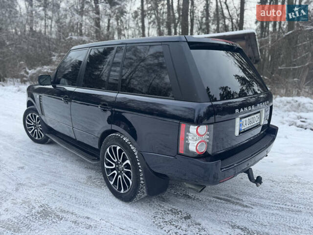 Синий Ленд Ровер Рендж Ровер, объемом двигателя 5 л и пробегом 192 тыс. км за 12700 $, фото 17 на Automoto.ua