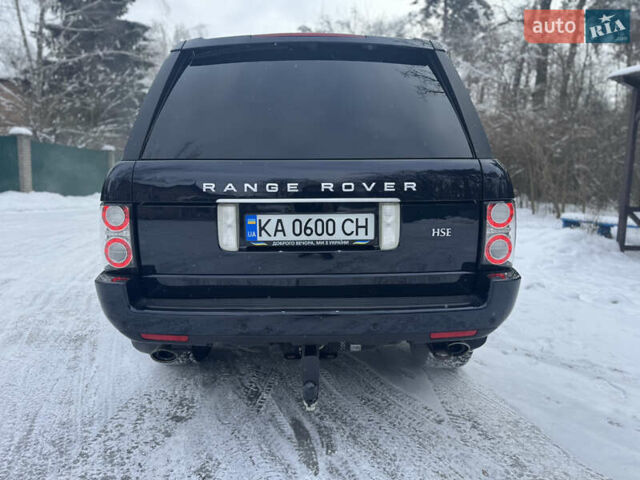 Синий Ленд Ровер Рендж Ровер, объемом двигателя 5 л и пробегом 192 тыс. км за 12700 $, фото 11 на Automoto.ua