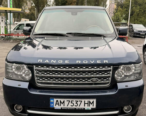 Ленд Ровер Рендж Ровер 2012 у Києві на Automoto.ua Синій Ленд Ровер Рендж Ровер, об'ємом двигуна 5 л та пробігом 245 тис. км за 10000 $, фото 3 на Automoto.ua