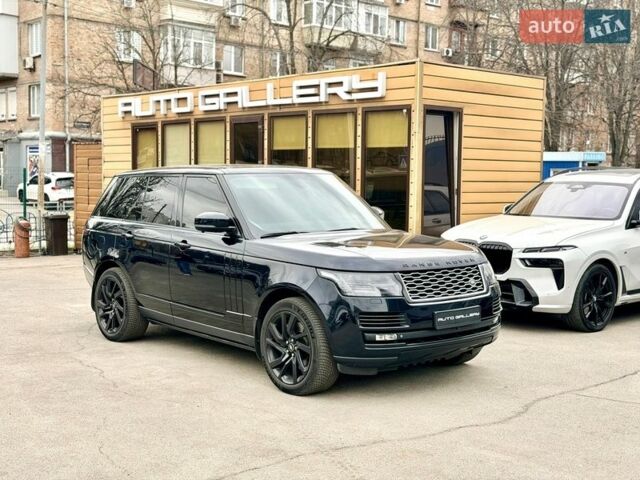 Синий Ленд Ровер Рендж Ровер, объемом двигателя 5 л и пробегом 189 тыс. км за 29999 $, фото 10 на Automoto.ua