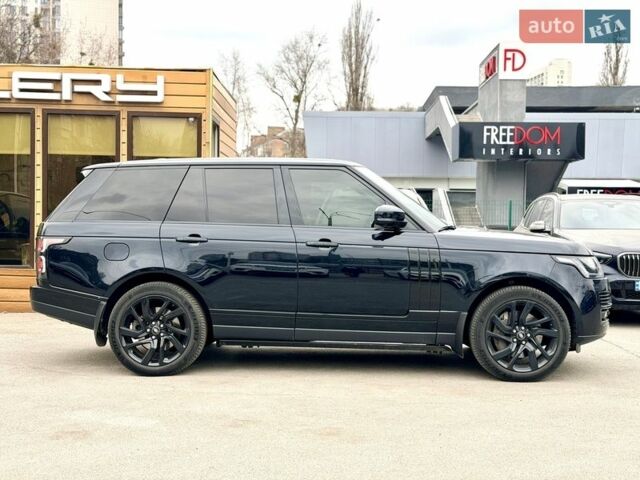 Синий Ленд Ровер Рендж Ровер, объемом двигателя 5 л и пробегом 189 тыс. км за 29999 $, фото 8 на Automoto.ua