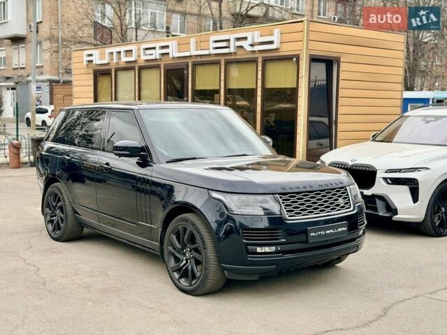 Синій Ленд Ровер Рендж Ровер, об'ємом двигуна 5 л та пробігом 189 тис. км за 28999 $, фото 7 на Automoto.ua