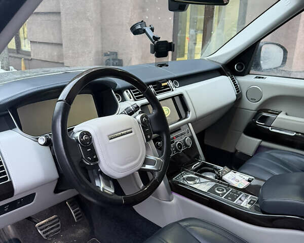 Синий Ленд Ровер Рендж Ровер, объемом двигателя 5 л и пробегом 109 тыс. км за 39500 $, фото 1 на Automoto.ua