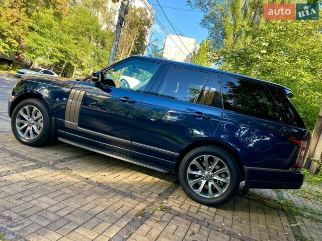 Синій Ленд Ровер Рендж Ровер, об'ємом двигуна 2.99 л та пробігом 178 тис. км за 21999 $, фото 17 на Automoto.ua