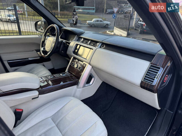 Синій Ленд Ровер Рендж Ровер, об'ємом двигуна 4.4 л та пробігом 195 тис. км за 32900 $, фото 41 на Automoto.ua