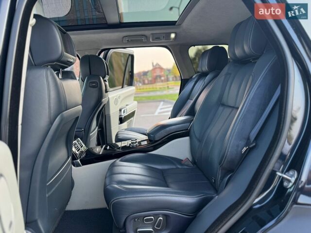 Синий Ленд Ровер Рендж Ровер, объемом двигателя 5 л и пробегом 168 тыс. км за 21500 $, фото 17 на Automoto.ua