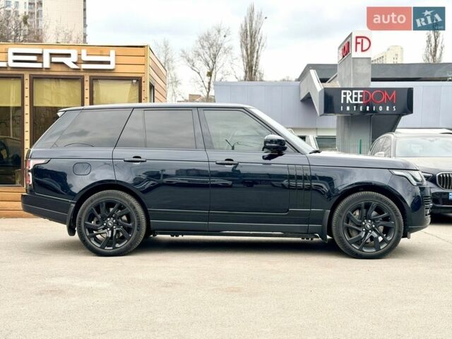 Синий Ленд Ровер Рендж Ровер, объемом двигателя 5 л и пробегом 189 тыс. км за 29999 $, фото 3 на Automoto.ua