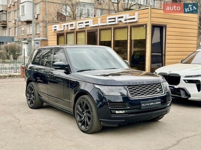 Синий Ленд Ровер Рендж Ровер, объемом двигателя 5 л и пробегом 189 тыс. км за 29999 $, фото 6 на Automoto.ua