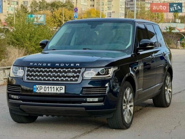 Синій Ленд Ровер Рендж Ровер, об'ємом двигуна 4.37 л та пробігом 157 тис. км за 45000 $, фото 1 на Automoto.ua