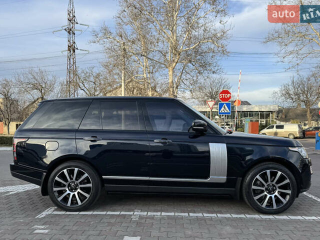 Синий Ленд Ровер Рендж Ровер, объемом двигателя 4.37 л и пробегом 210 тыс. км за 46000 $, фото 6 на Automoto.ua