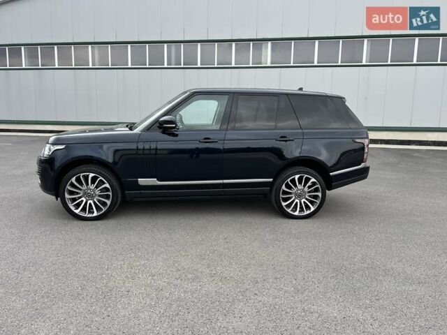 Синий Ленд Ровер Рендж Ровер, объемом двигателя 5 л и пробегом 190 тыс. км за 34777 $, фото 8 на Automoto.ua