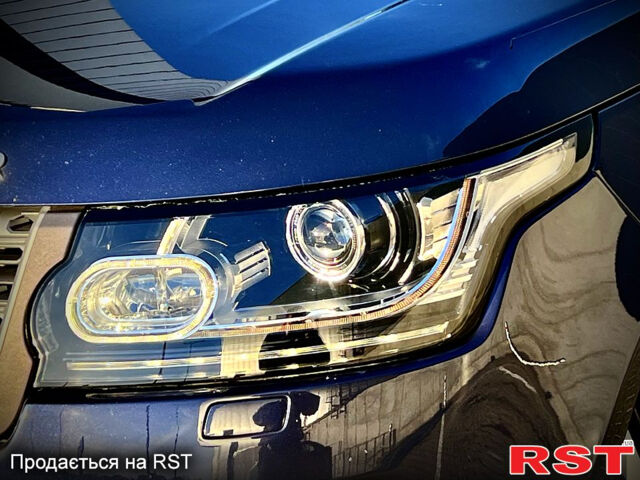 Синий Ленд Ровер Рендж Ровер, объемом двигателя 4.4 л и пробегом 240 тыс. км за 39999 $, фото 7 на Automoto.ua