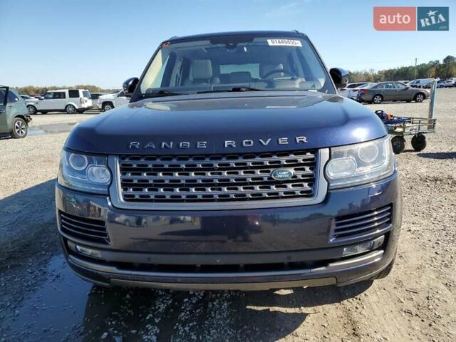 Синий Ленд Ровер Рендж Ровер, объемом двигателя 3 л и пробегом 160 тыс. км за 7000 $, фото 4 на Automoto.ua