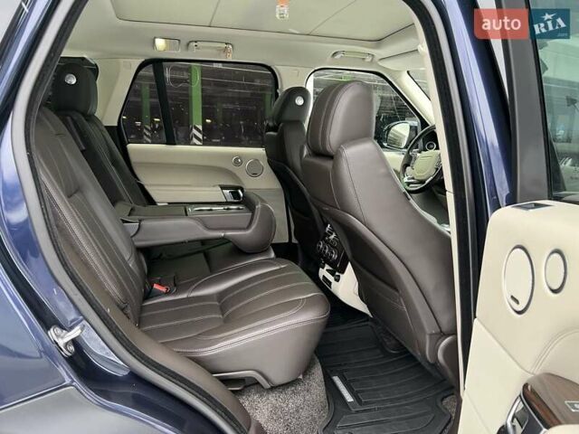 Синий Ленд Ровер Рендж Ровер, объемом двигателя 4.37 л и пробегом 247 тыс. км за 41500 $, фото 37 на Automoto.ua